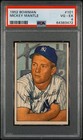 1952 Bowman Mickey Mantle #101 PSA 4 VGEX