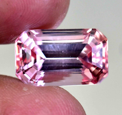 Natural imperial Topaz 14.05 Ct Emerald Stunning Flawless AGL Certified Gemstone