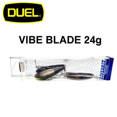 DUEL LIVEBAIT VIBE BLADE SINKING JAPAN HARD LURE 24g COLOR F768-SBL