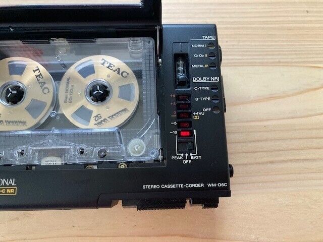 SONY WALKMAN WM-D6C Professyonal Cassette, Recording SONY WALKMAN WM-D6C Professyonal Cassette, Recording