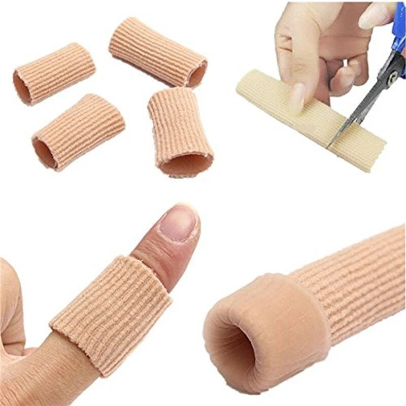 1xSilikon Gel Zehenschutz Schlauchbandage Zehenspreizer Toe Finger Hallux Valgus - Bild 4 von 4