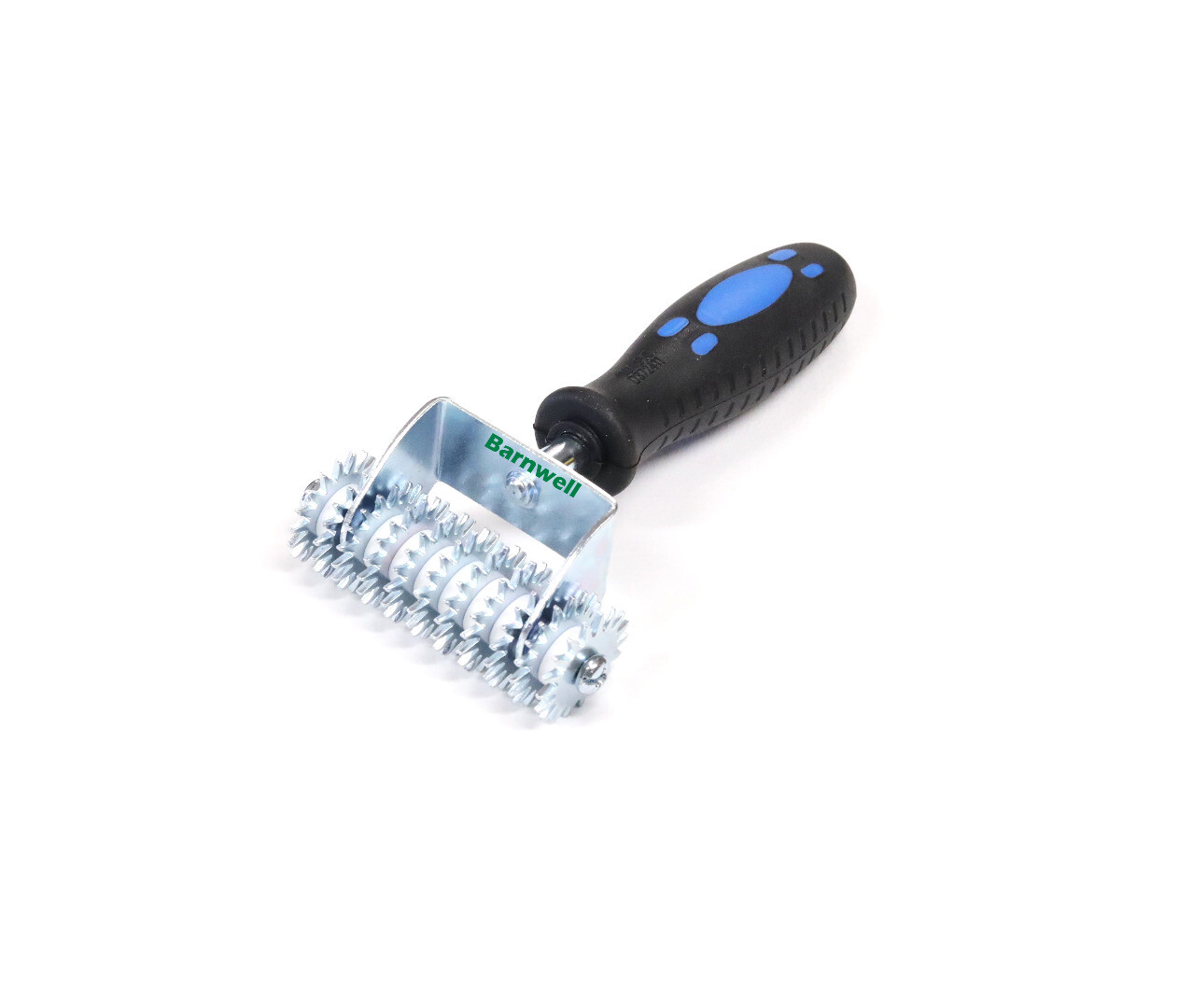Barnwell Spiked Star Wheel Carpet Heat Seam Roller 3'' Rubber Handle