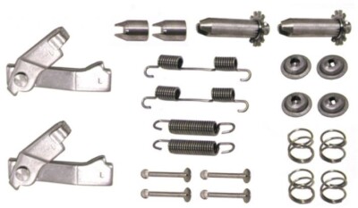 1965-82 C2 C3 CORVETTE PARKING BRAKE HARDWARE KIT, STAINLESS STEEL.