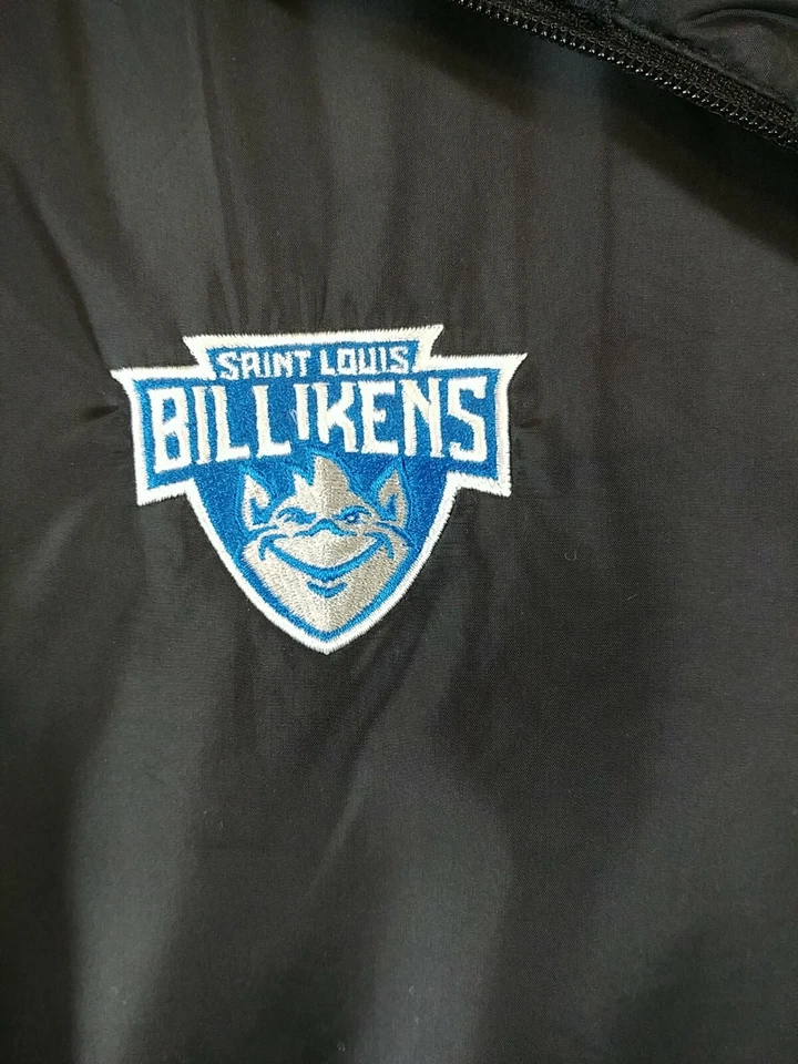  St. Louis Billikens Nike Golf Pullover, Size XL, Black ¼ Zip, Logos, #3033 - Image 3 of 4
