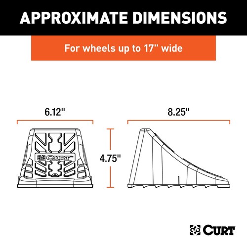 Wheel Chock Set (Up to 17" Wide Wheels) - Picture 8 of 8