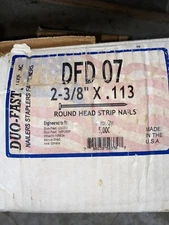 2 3/8” X .113 Duo-Fast Round Head Strip Nails DFD 07 Approx. 1,800 Count