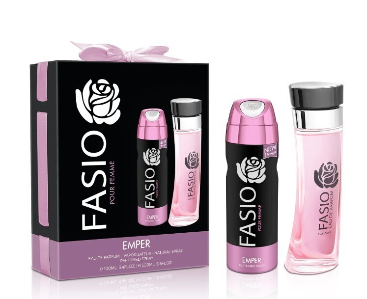 Emper Fasio Pour Femme Gift Set 100ml Free Deo
