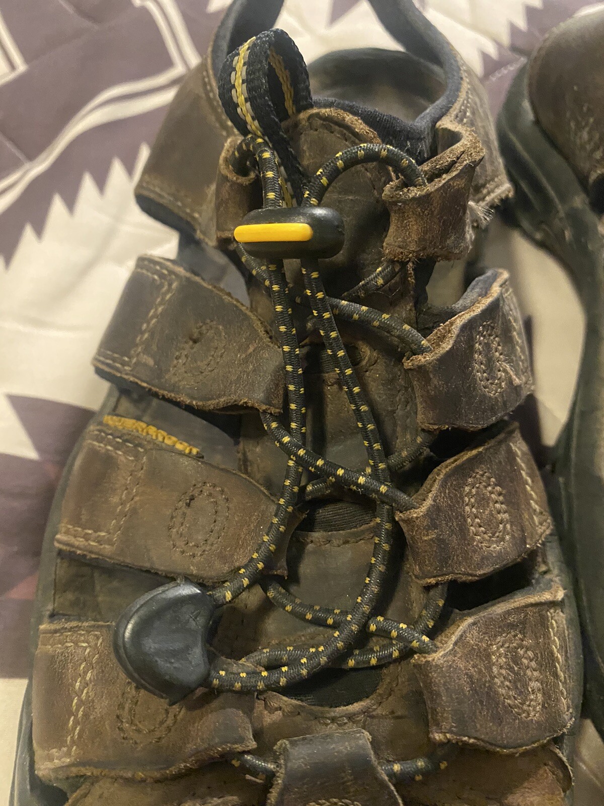 Sandali atletici Keen da uomo Newport marroni 1001870 in pelle da trekking impermeabili 10 M