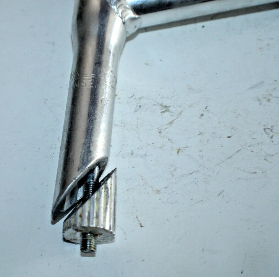 Haste de pena 22,2 mm 105 mm 15º elevação 25,4 mm prata MTB estrada híbrida remetente rápido EUA! - Imagem 3 de 4