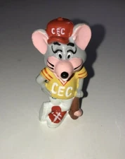 Vintage 1986 Showbiz Pizza Time Chuck E Cheese Mouse PVC Mini Figurine 2.5" Nice