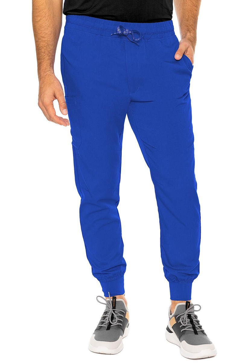 【MOILLY】Knee Point Ribbon Jogger Pants Stripe ribbon side stripe drawstring crinkle joggers - LA