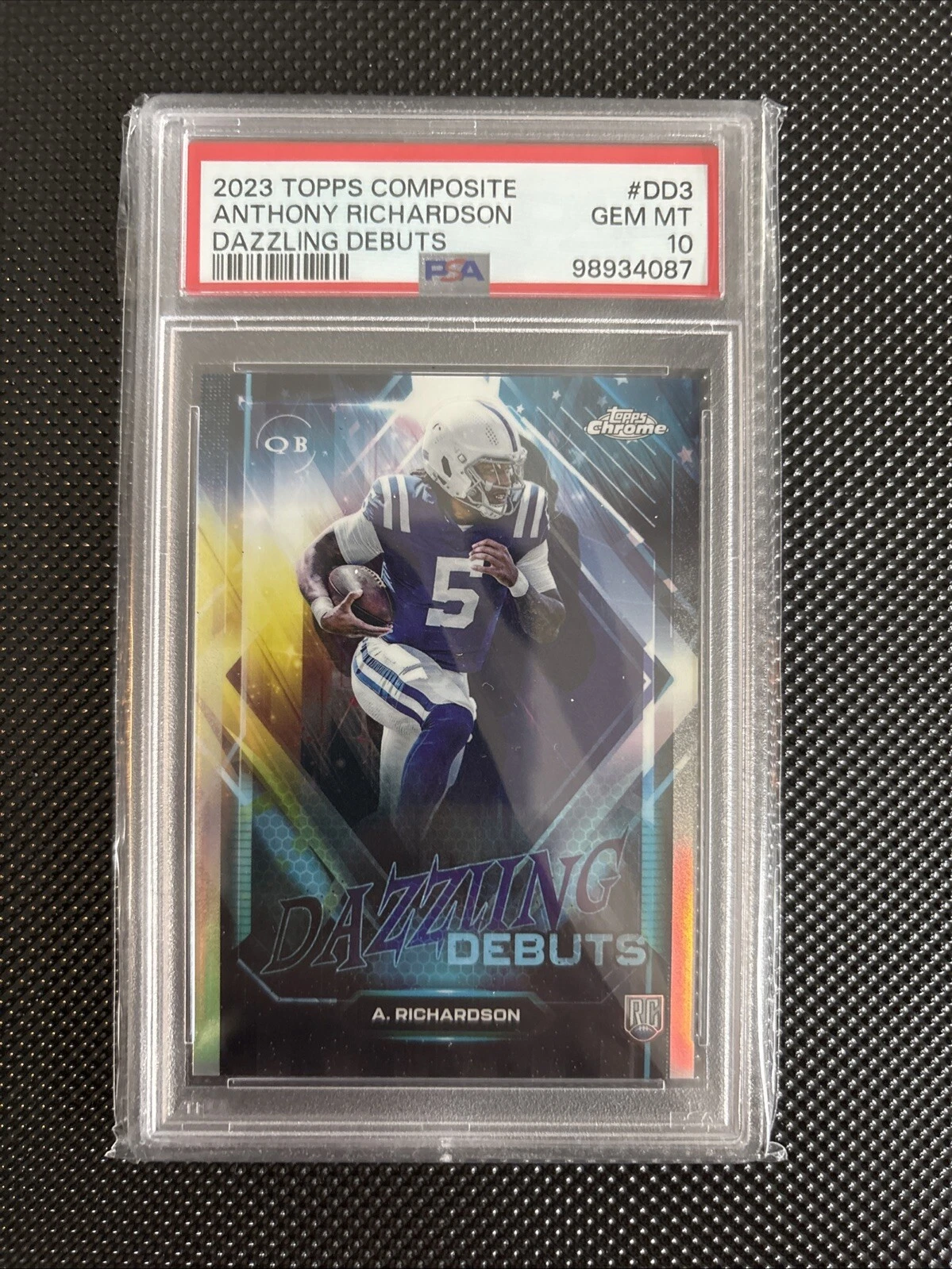 Anthony Richardson Topps Composite Dazzling Debuts #DD3 Base