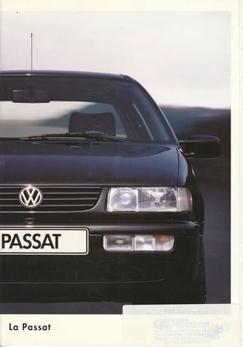 BROCHURE VOLKSWAGEN Passat - 8/1994 - Italian