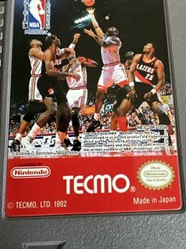 Tecmo NBA Basketball -- NES Nintendo Original Classic Authentic Game USED