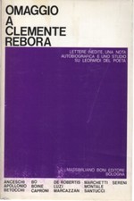 Omaggio a Clemente Rebora - AA.VV. (Massimiliano Boni editore) [1971]