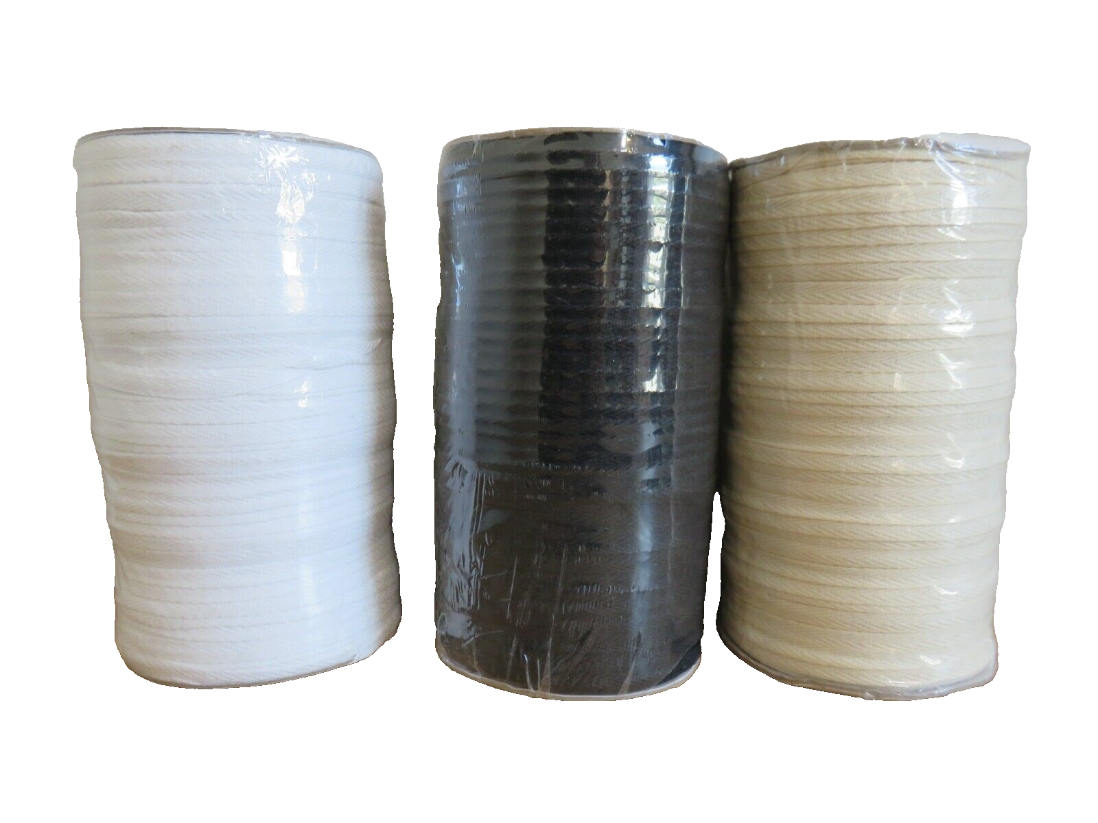 1lb Bulk Shoelace Spool Flat Chevron Athletic Choice of White, Black or