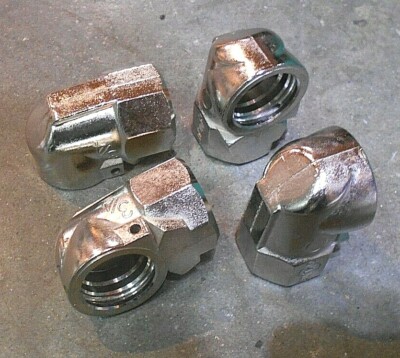 3/4'' Chrome Plated SS Low Profile Electrical 90 Elbow (Qty-10) (N-4)