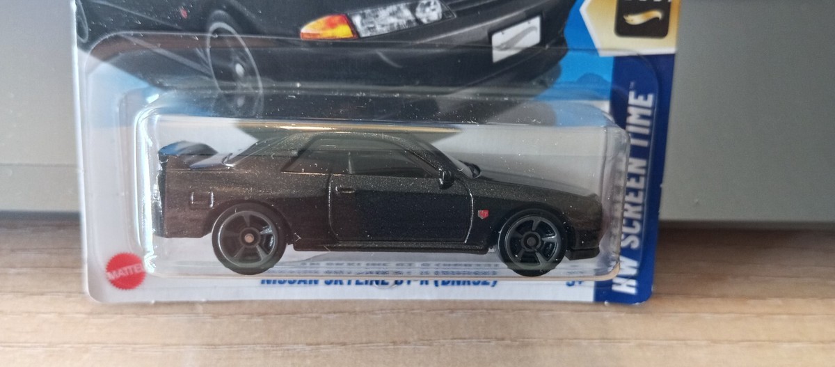ミニカー Hot Wheels 2025 Skyline GT-R BNR34 2025 HOT WHEELS - NISSAN SKYLINE GT-R BNR32 BLACK SHORT CARD 1/64