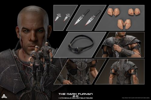 In Stock New Art Figures AF-031 1/6 The Dark Furyan 2.0 12" Male Action Figure - Picture 1 of 24