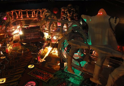 Scared Stiff Pinball FLICKERING EYES Ghost/Phantom Mod SS - Picture 2 of 3