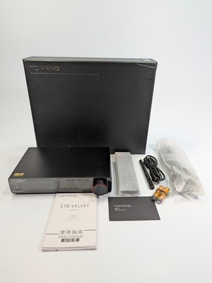 Topping E70 Velvet Balanced 5 Volt DAC - BT,RCA,XLR, USB,Coax, Optical, AK4499EX
