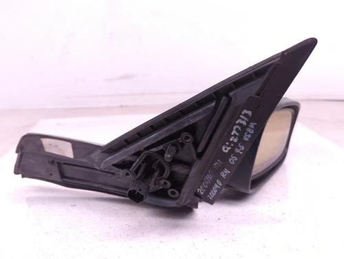 2003-2009 Saab 9-5 Passenger Rear View Mirror Outside 32019693 *Scuffs *Silver