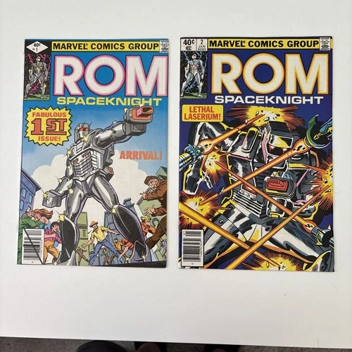 Marvel Comics ROM Space Knight #1 & #2