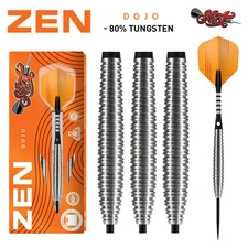 Shot Zen Dojo Steel Tip Dart Set-80% Tungsten-21gm