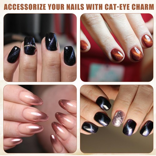 Nail Magnet Tool Set, 3 in 1 Cat Eye Magnet Y-Shaped Double Head Multifunctional - Picture 6 of 7