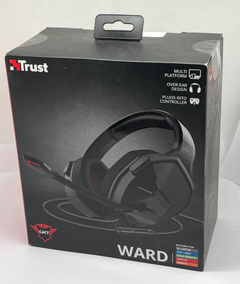 TRUST GXT4371 WARD MULTIPLATF Gaming HEADSET OVP #TK435A