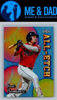 2024 Topps Chrome Silver All-Etch #CAE-17 Jose Ramirez