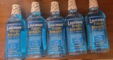 5X Lavoris Fresh Breath Mouthwash PEPPERMINT 16.9 FL OZ Each X5 SEALED