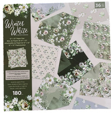 Crafters Companion Winter White 12x12 Paper P...