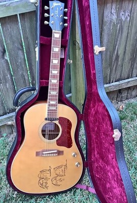 Gibson Lennon J-160E 70th Anniversary 2010 Natural Museum w/COA +