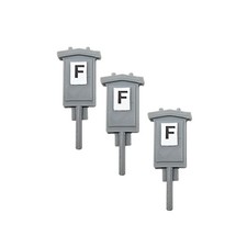 Spur TT Streckentelefon DB & DR 3er Pack