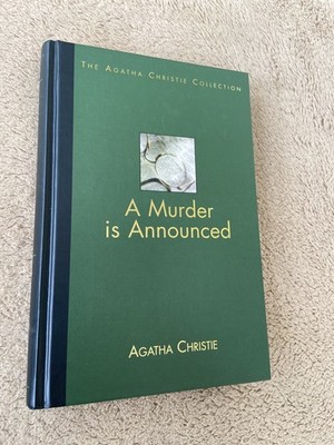 Agatha Christie A Murder is Announced  Agatha Christie Collection Hardback