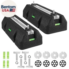 Heavy-Duty Rubber Floor Mount Base Pad Kit for 7000-18000 BTU Ductless Mini Spli