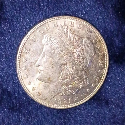 1921 Morgan Silver Dollar $1 Coin Circulated Business Strike .900 Silver
