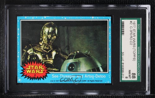 1977 Topps Star Wars #2 See-Threepio and Artoo-Detoo