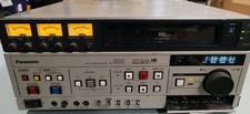 Panasonic AG-7500 SVHS editing recorder, working, requires maintenance.