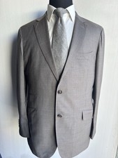     SUITSUPPLY TAUPE DRAGO LIGHT WEIGHT SUIT 40 / 50 REGULAR    