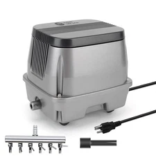 Energy-Efficient 950GPH Linear Air Pump for Ponds, Aquariums, Hydroponics