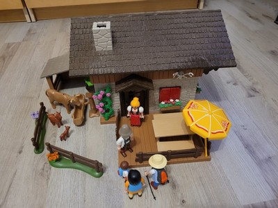 Playmobil Almhütte 5422 - Berghütte Vollständig Gebraucht