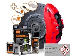 FOLIATEC Bremssattellack Neon Rot Bremssattelfarbe Bremssattel 2185