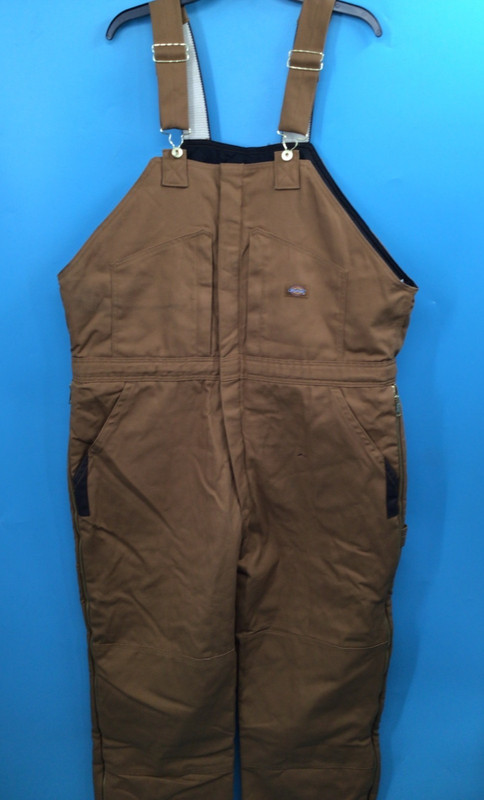 Dickies Men's Insulated Duck Bib Overalls - Size-2XLSH(short)
