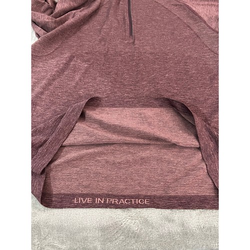 LULULEMON Metal Vent Tech 1/2 Zip 2.0 Plum Men's Lightweight Pullover Large - Picture 10 of 10