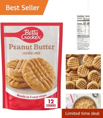 Kosher Peanut Butter Cookie Mix - Bake 12 Irresistible 2-Inch Cookies Fast
