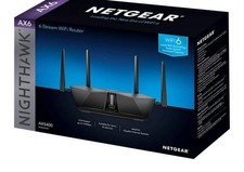 Netgear Nighthawk RAX54 AX5400 6-Stream Wi-Fi 6 Router Black Dual-Band