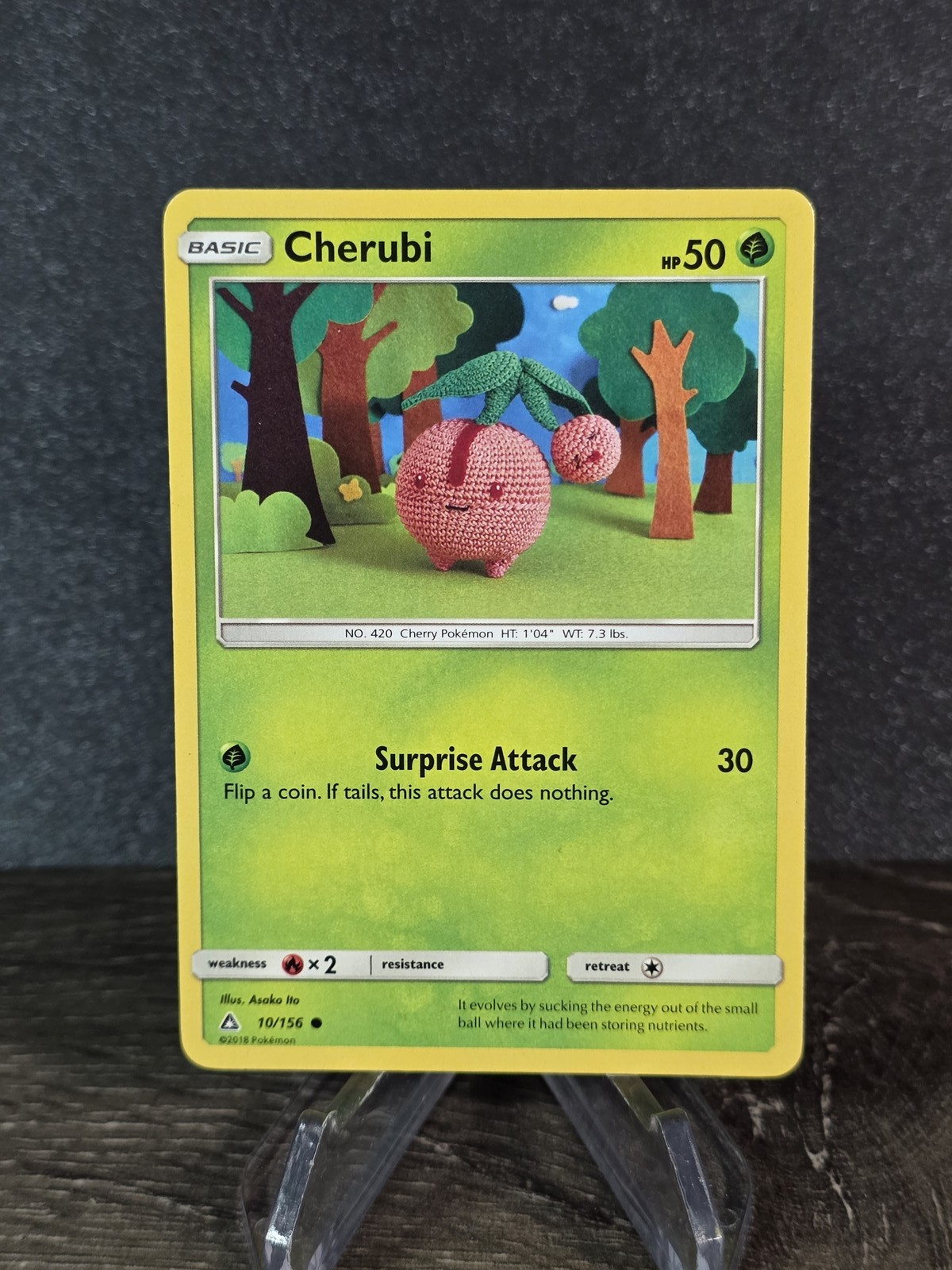 SM - Ultra Prism #10/156 Cherubi Non Holo