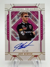 2022 National Treasures JEFF BURTON Trackside Signatures Auto /99 #TSJB